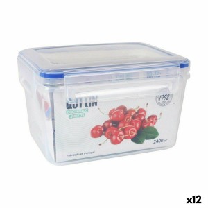 Lunchbox hermetisch Quttin L&F rechteckig 20 x 15 x 12 cm (12 Stück)