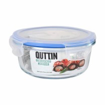 Hermetic Lunch Box Quttin Circular 650 ml ø 15,5 x 7,1 cm (6 Units)