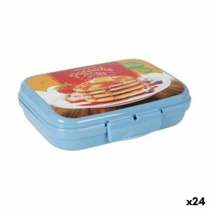 Brotdose für Sandwiches Titiz Kunststoff 600 ml 16 x 12 x 4 cm (24 Stück)