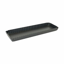 Kuchenspringform Quttin Schwarz Kohlenstoffstahl 35 x 11 x 2,6 cm (12 Stück)