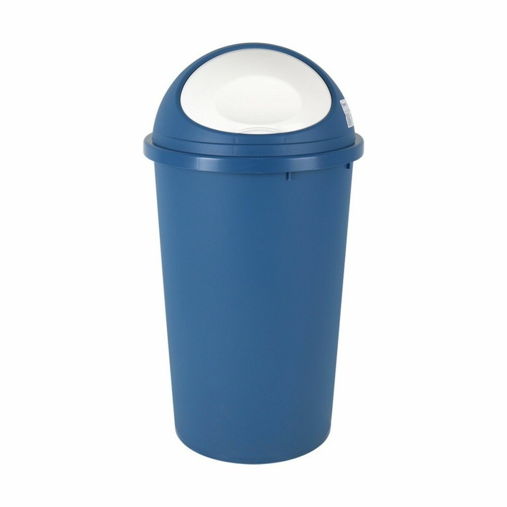 Rubbish Bin Tontarelli Small hoop Blue 25 L 32 x 59,5 cm (10 Units)