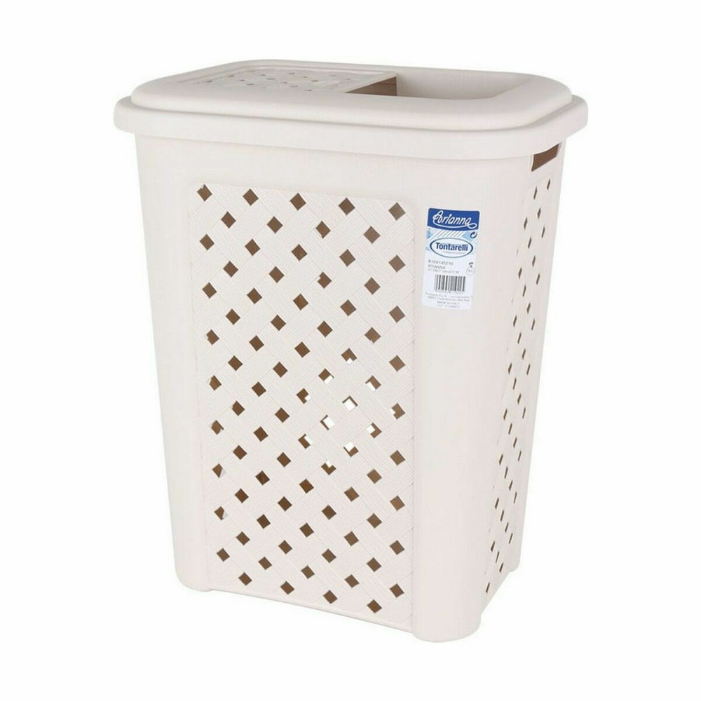 Rubbish bin Tontarelli Arianna 30 L Beige (6 Units)