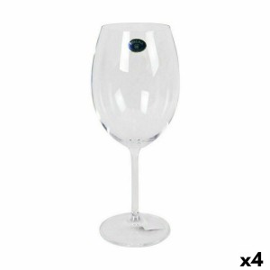 Set de Verres Bohemia Crystal Clara Vin 580 ml 6 Pièces (4 Unités)