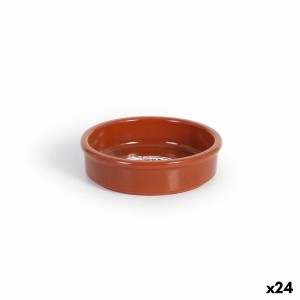 Casserole Azofra Faïence 10 x 10 x 2,5 cm (24 Unités)