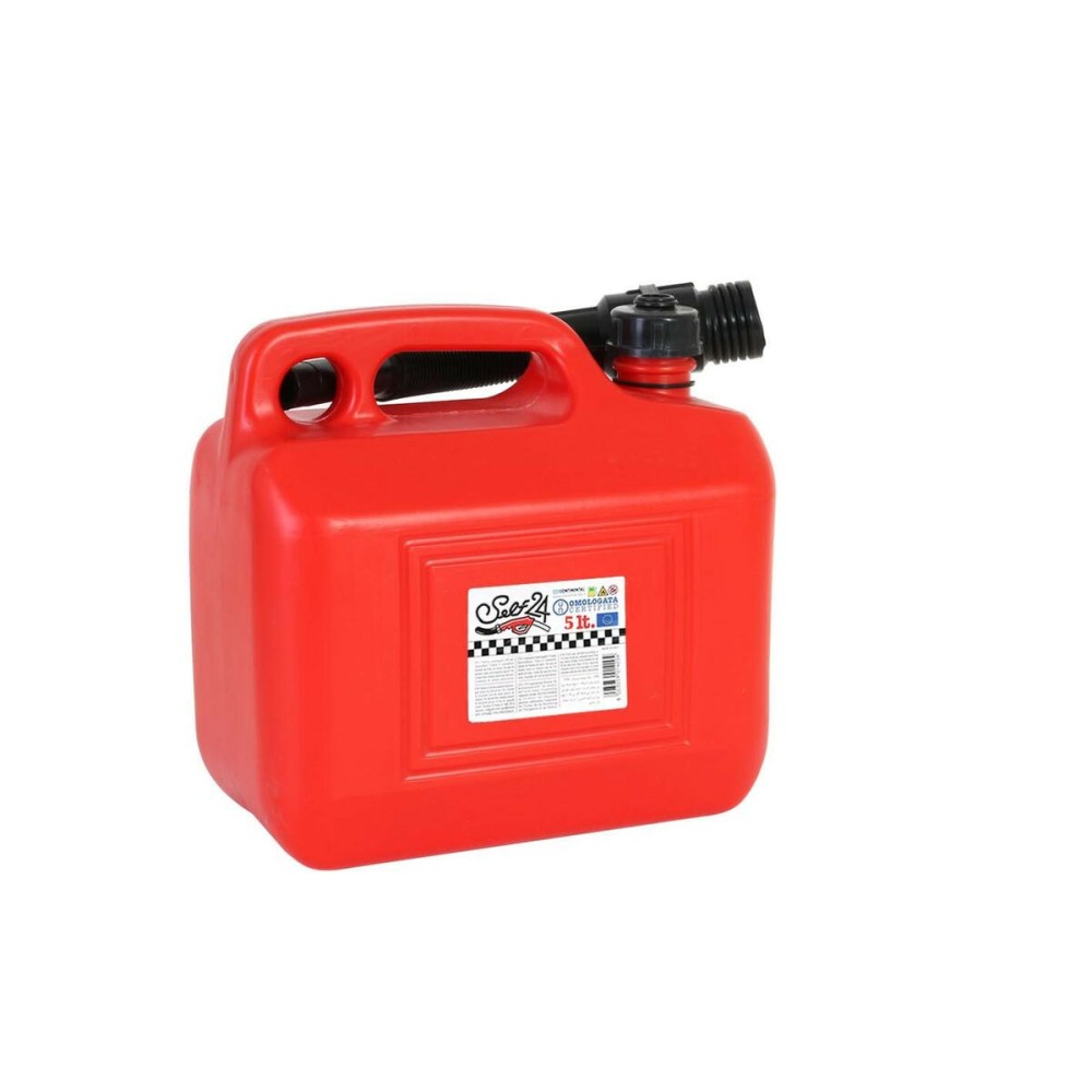 Fuel Tank with Funnel Continental Self Red 5 L (4 Units) 5 L