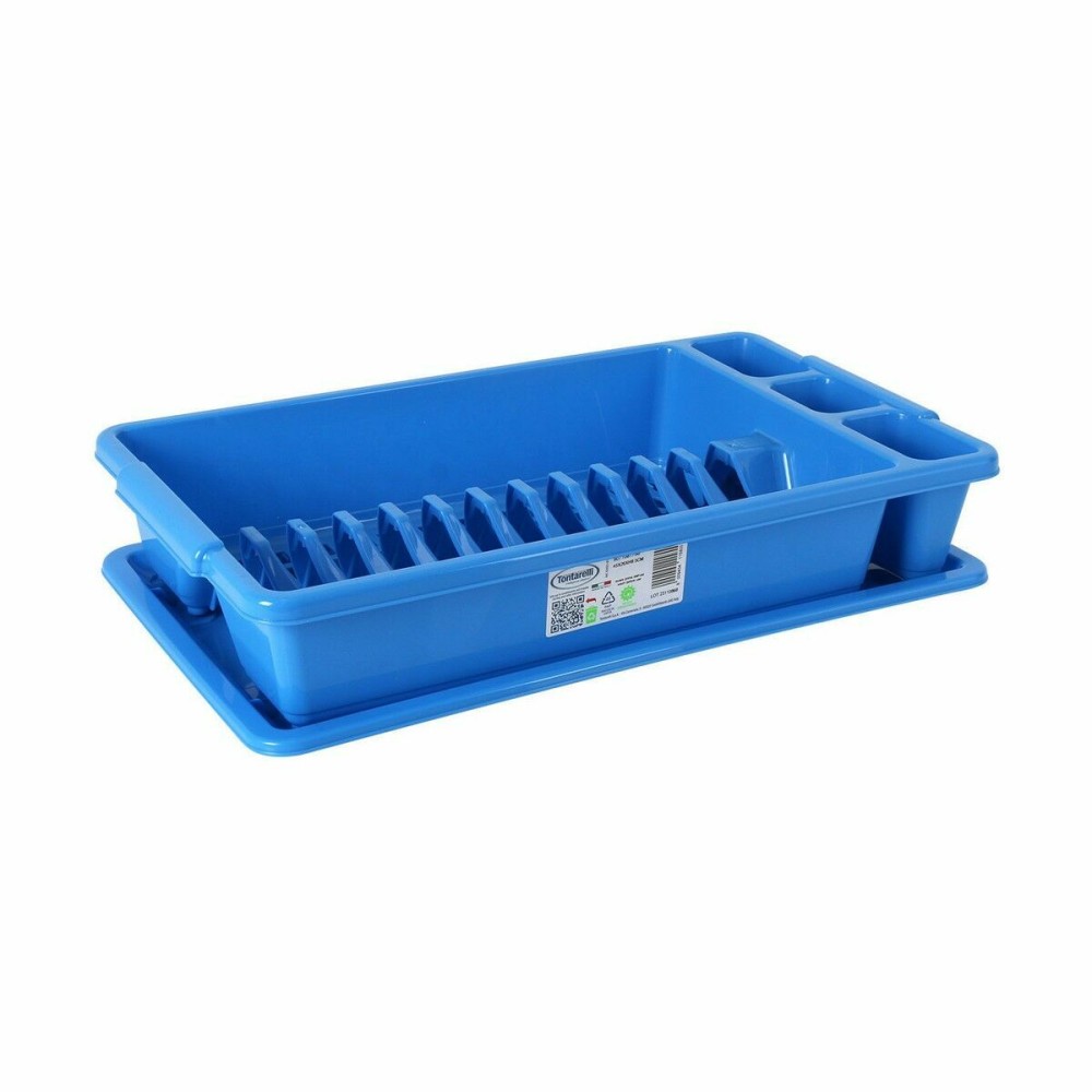 Abtropfer Tontarelli Blau 45 x 26 x 8,5 cm (12 Stück)