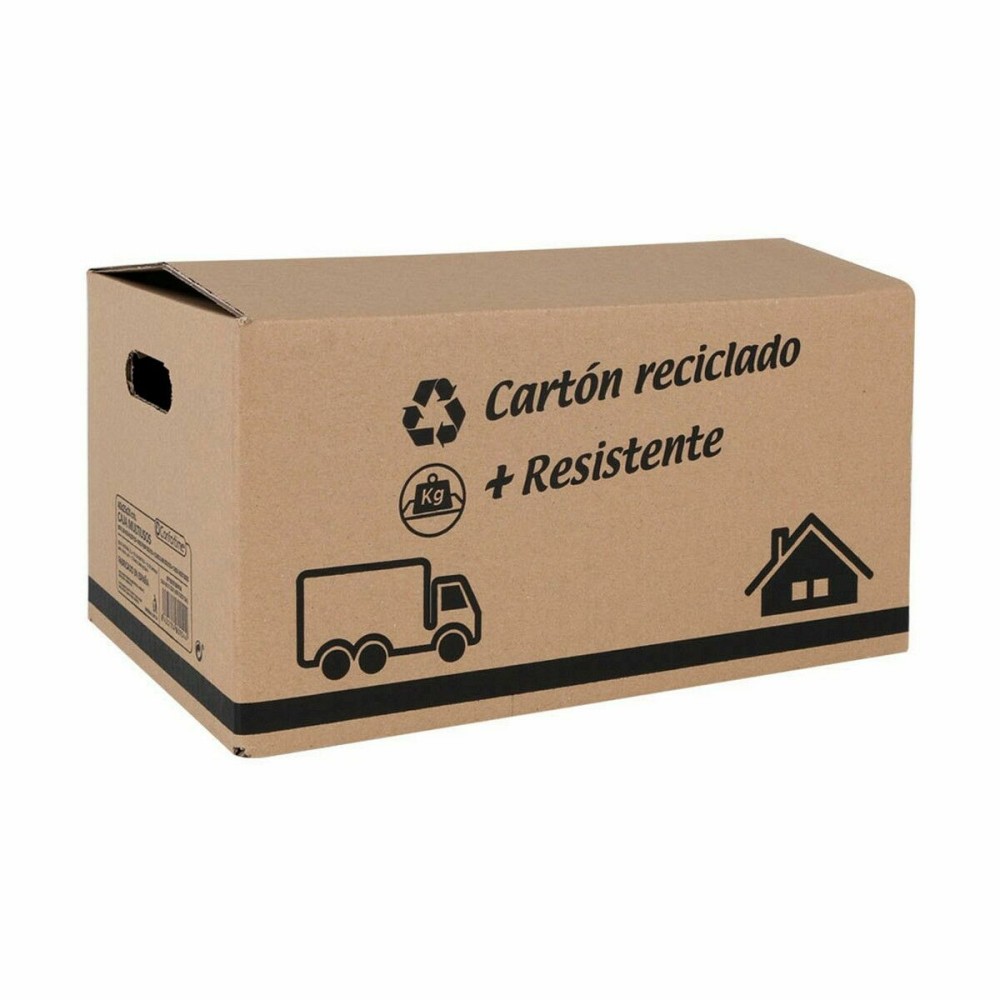 Storage Box with Lid Confortime Cardboard 40 X 25 X 20 cm (20 Units)