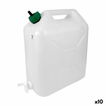 Karaffe EDA Wasserhahn Extrastarke 15 L 32 x 16 x 38 cm (10 Stück)