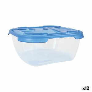 Lunchbox-Set Tontarelli Nuvola 1 L Blau karriert 3 Stücke (12 Stück)