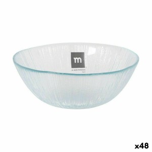 Bol La Mediterránea Transparent ø 13 x 5 cm (48 Unités)