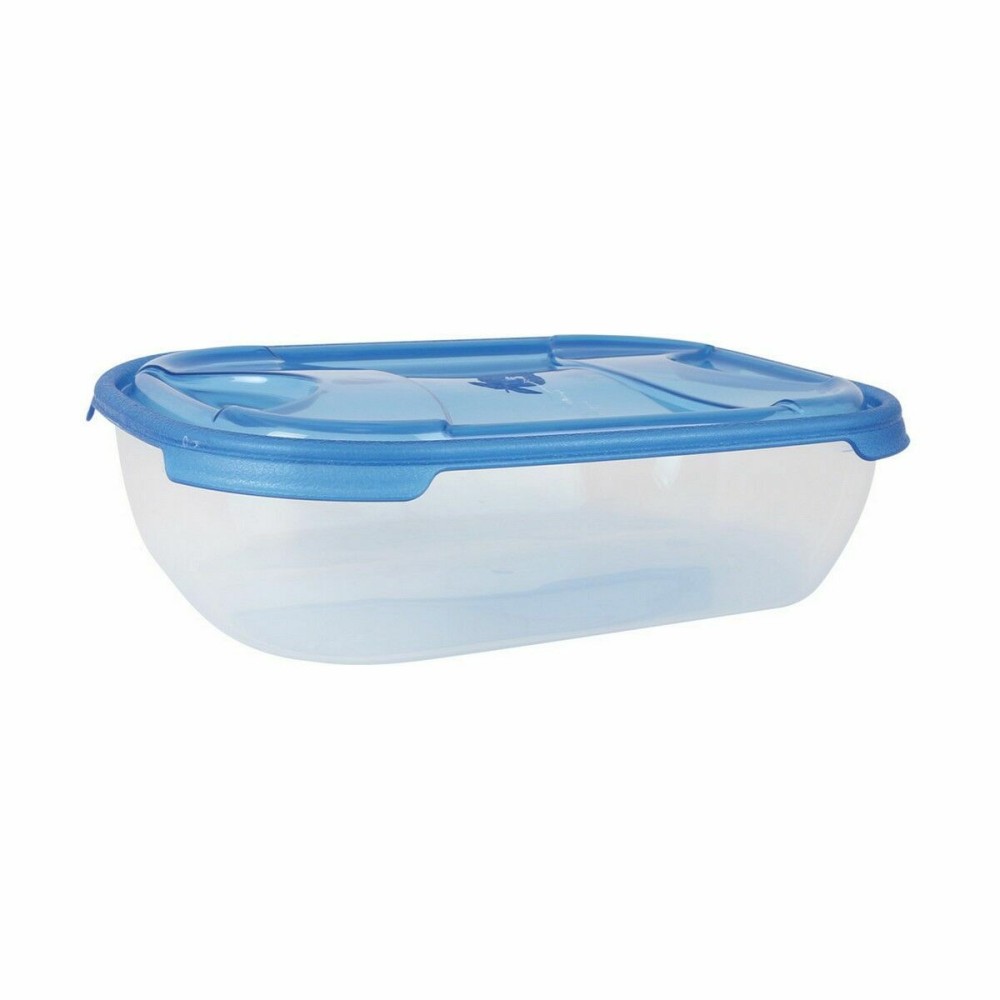 Lunchbox-Set Tontarelli Nuvola 1,15 L Blau rechteckig 3 Stücke (12 Stück)