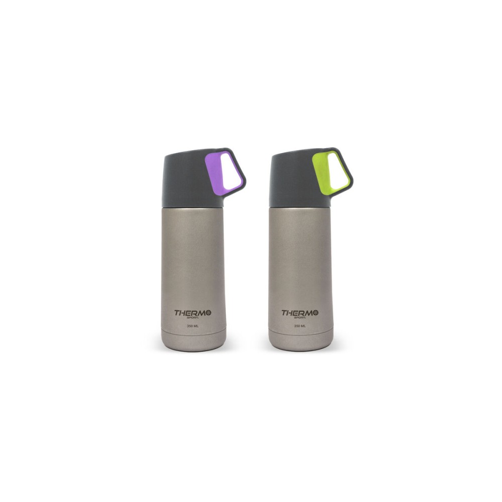 Travel thermos flask ThermoSport Stainless steel Cup 350 ml (8 Units)