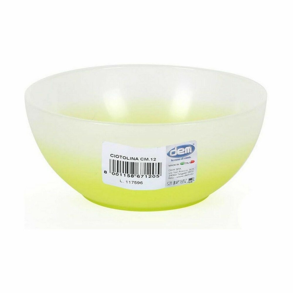 Bowl Dem Cristalway Plastic 300 ml ø 12 x 5 cm (36 Units)