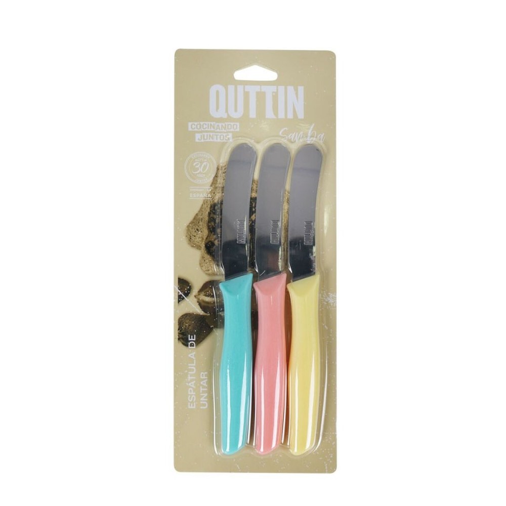 Knife Set Quttin Samba 20 cm 3 Pieces (12 Units)