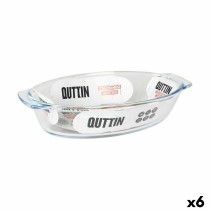 Plat à Gratin Quttin 725 ml verre Oblongue (6 Unités)