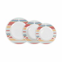 Dinnerware Set La Mediterránea Palma Circular 18 Pieces (2 Units)