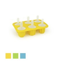 Moule pour Glaces Quttin Formes Silicone 18 x 5,3 x 12,3 cm (24 Unités)