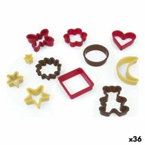 Moldes para Galletas Quttin Multicouleur Biscuits Figurines 11 Pièces (36 Unités)