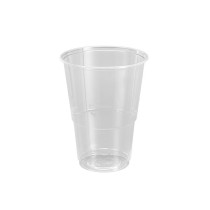 Lot de verres réutilisables Algon Plastique Transparent 50 Pièces 330 ml (12 Unités)