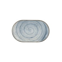 Tablett für Snacks La Mediterránea Anllo Oval 25 x 15 x 2,2 cm (18 Stück)