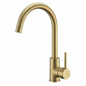 Mixer Tap Rousseau 4060459 Yellow Stainless steel Brass