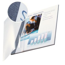 Binding covers Leitz impressBIND Blue Transparent