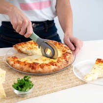 Pizzaschneider Quid Ozon grün Metall 20 cm