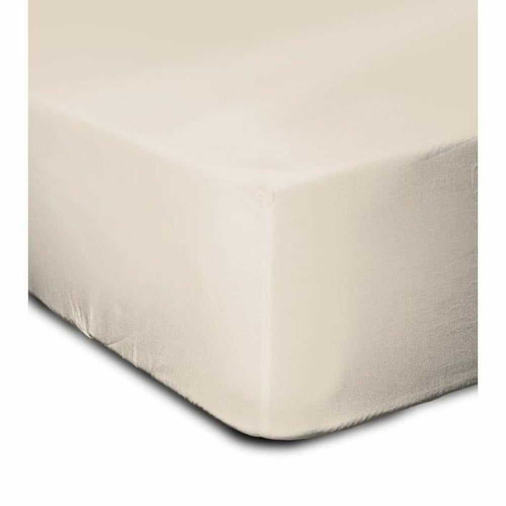 Fitted sheet Lovely Home Beige 160 x 200 160 x 200 cm