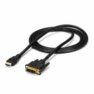 Adaptateur HDMI vers DVI Startech HDMIDVIMM6 Noir 1,8 m