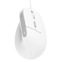 Souris Optique Ergonomique Trust Bayo II Blanc 2400 dpi