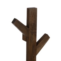 Coat Rack Brown Mango wood 23 x 7 x 78 cm