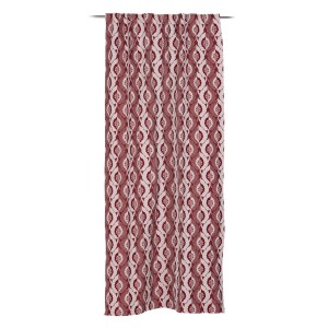 Curtain Red Multicolour 140 x 1 x 260 cm