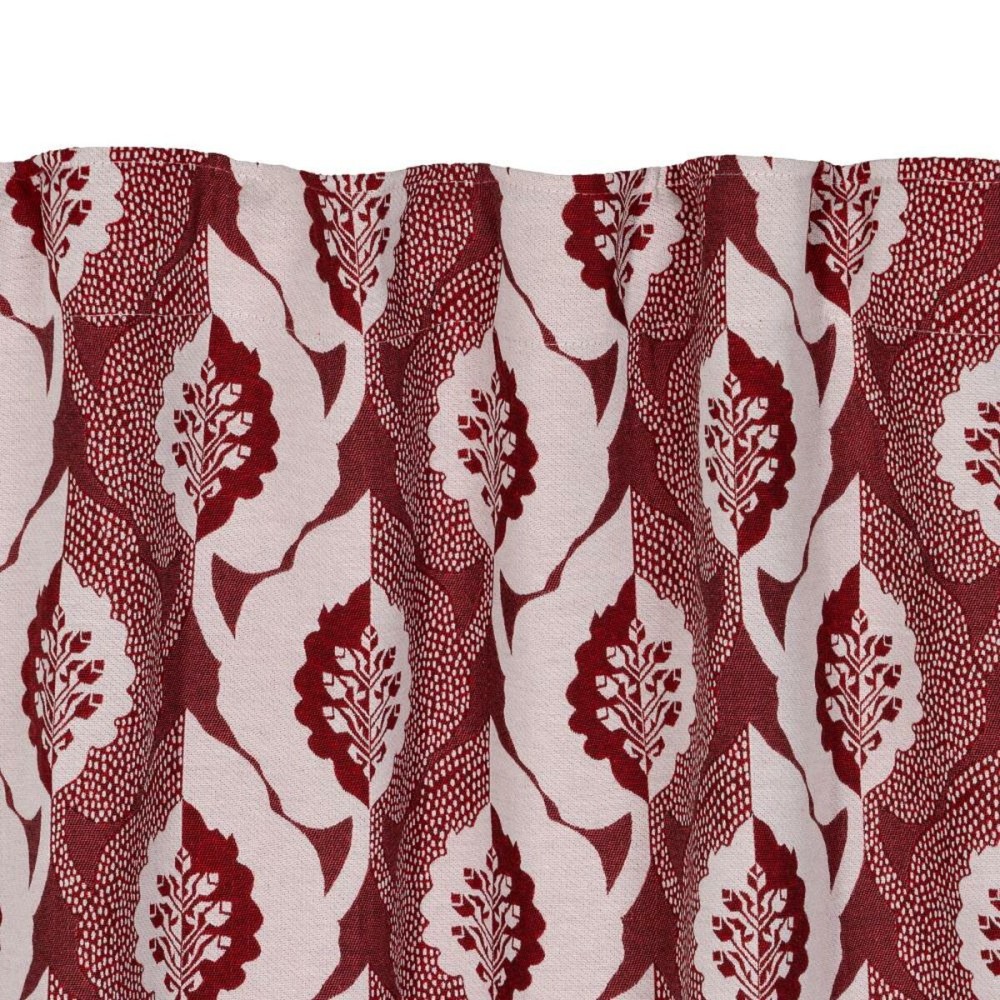 Curtain Red Multicolour 140 x 1 x 260 cm