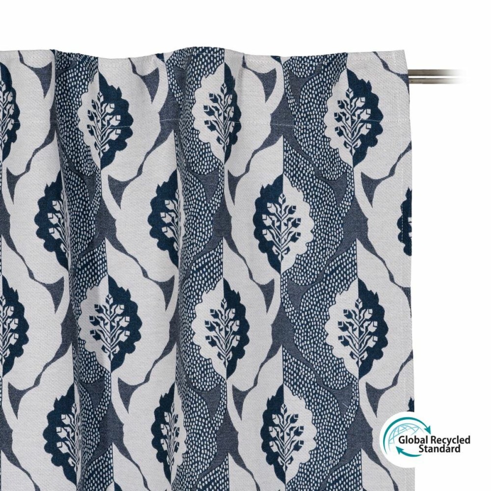 Curtain Blue Multicolour 140 x 1 x 260 cm