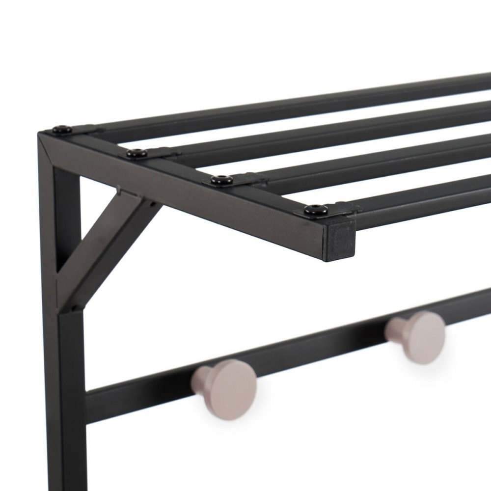 Coat rack Black Iron 76,2 x 35 x 177,5 cm