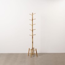 Coat rack Natural Bamboo 36 x 36 x 162 cm