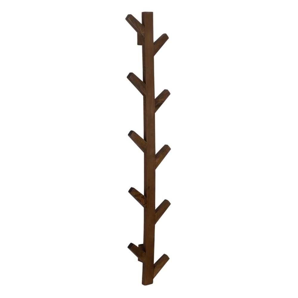 Coat Rack Brown Mango wood 23 x 7 x 123 cm