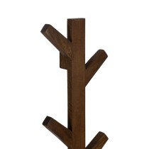 Porte-manteau Marron Bois de manguier 23 x 7 x 123 cm