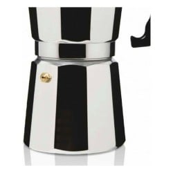 Italian Coffee Pot Haeger Moka Aluminium