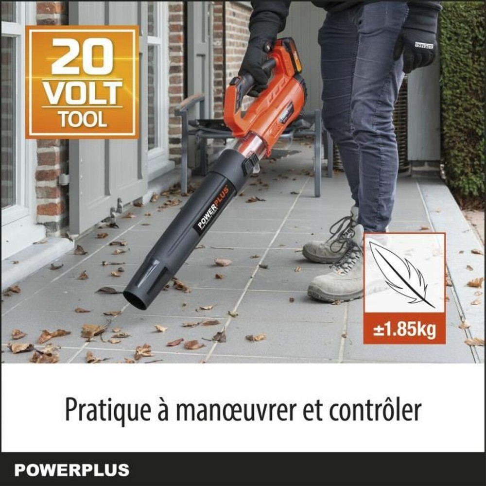 Blower Powerplus Powdpg7521 20 V 145 km/h