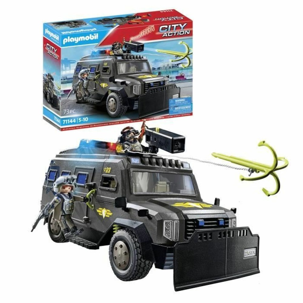 Ensemble de jouets Playmobil Police car City Action Plastique