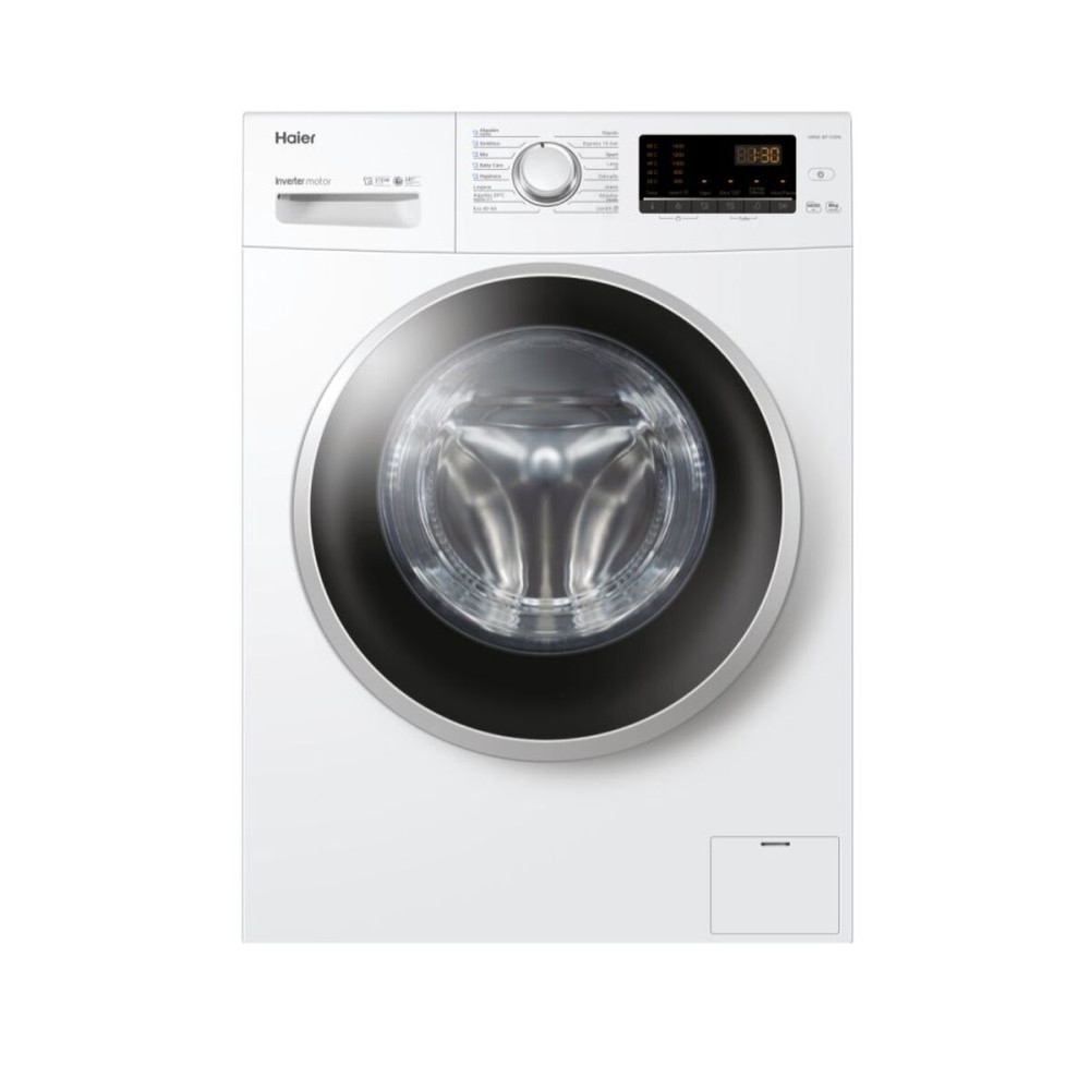 Machine à laver Haier HW80-BP1439N Blanc 1400 rpm 8 kg