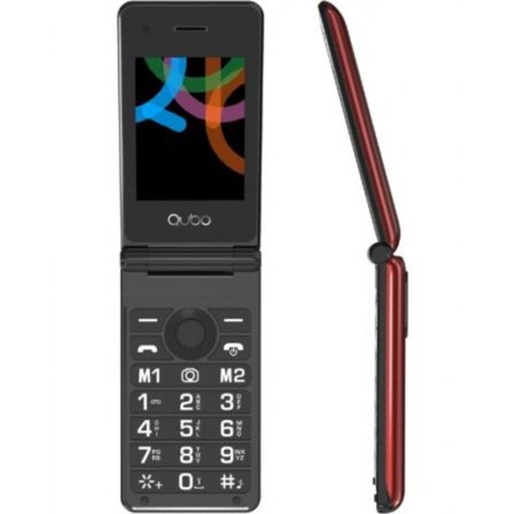 Téléphone portable pour personnes âgées Qubo X-28RD 2,8"