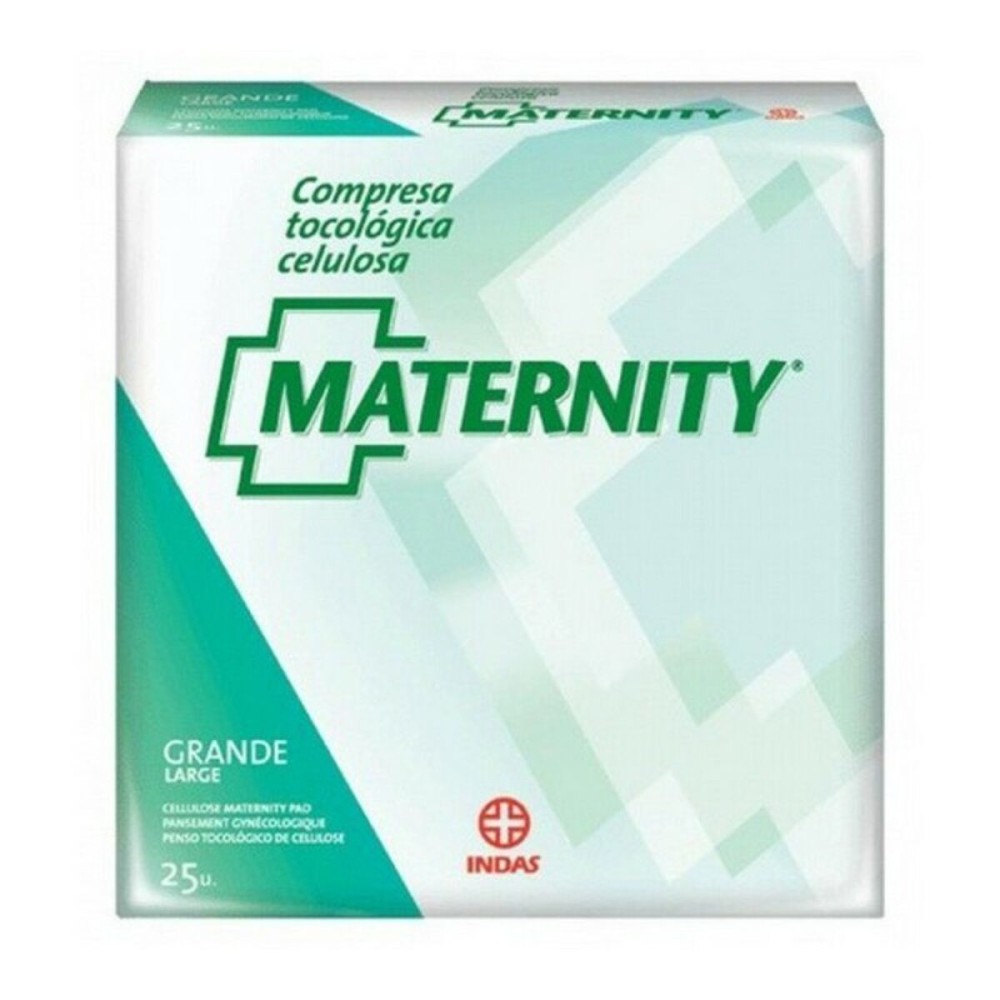 Shaped Pads Maternity Indasec Maternity (25 uds) (Parapharmacy)