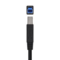 USB Cable Aisens A105-0444 Black 2 m (1 Unit)