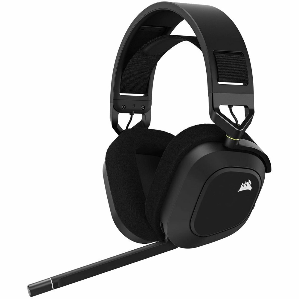 Casques Bluetooth avec Microphone Corsair HS80 RGB Noir Multicouleur