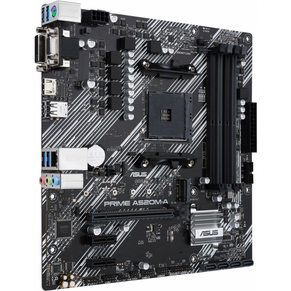 Carte Mère Asus PRIME A520M-A II/CSM AMD A520 AMD AM4