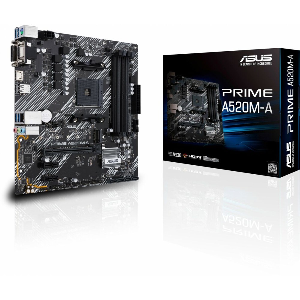 Carte Mère Asus PRIME A520M-A II/CSM AMD A520 AMD AM4