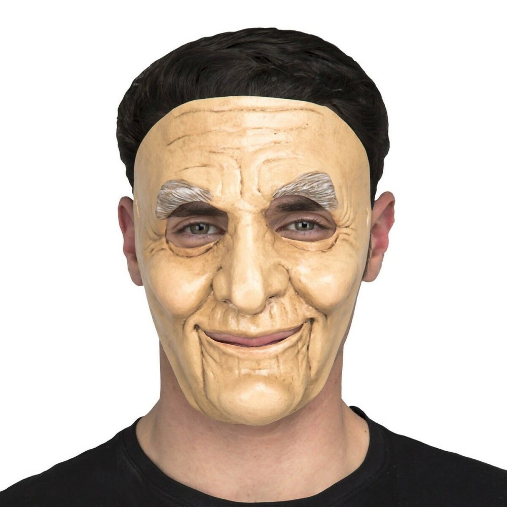 Maske My Other Me Beige Opa Einheitsgröße