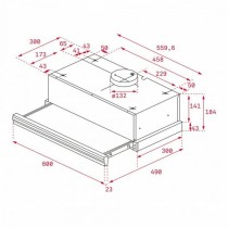 Hotte standard Teka CNL 6415 Acier